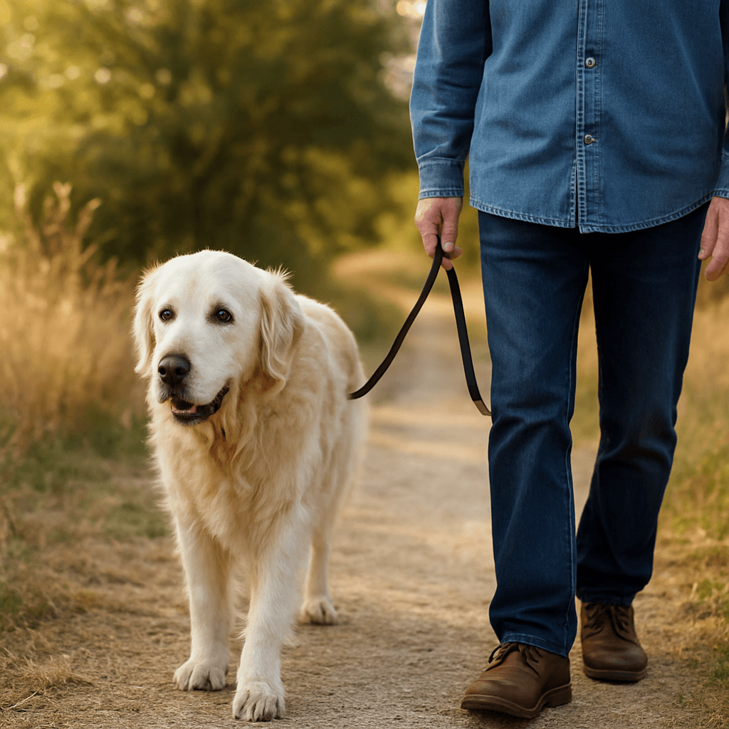 Balades du chien senior : adapter le rythme sans stress