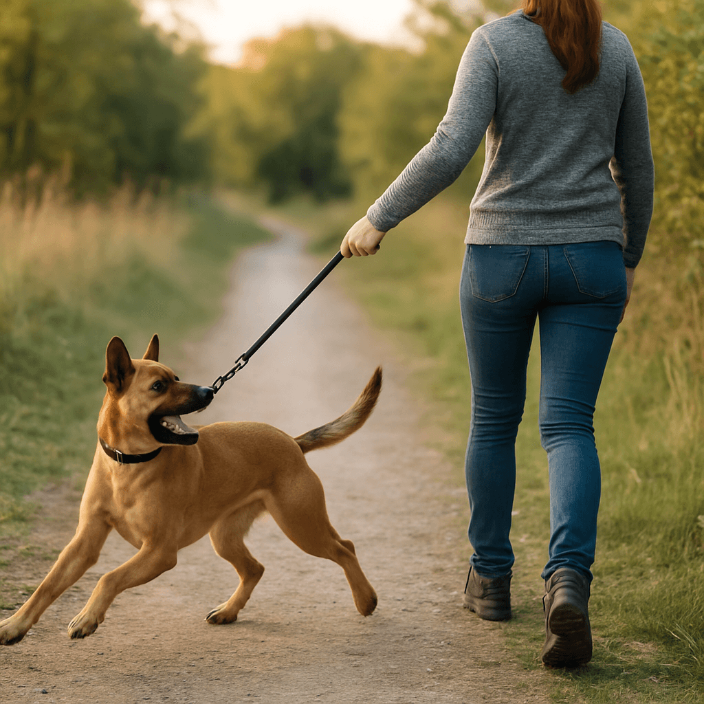 Promener un chien réactif : protocole en 10 étapes