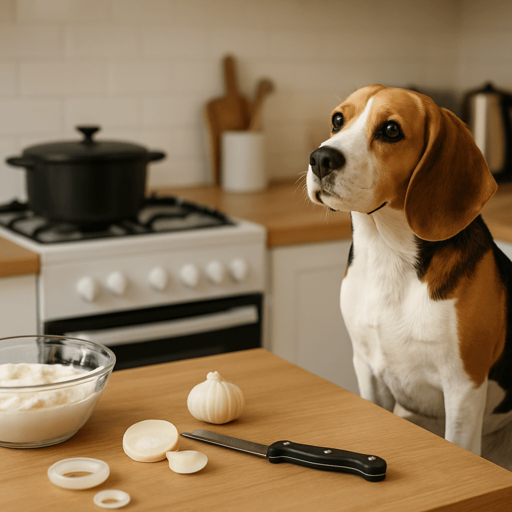 Sécurité en cuisine : 12 dangers cachés pour votre chien