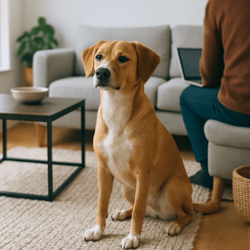 Chien en appartement : races calmes qui aboient peu
