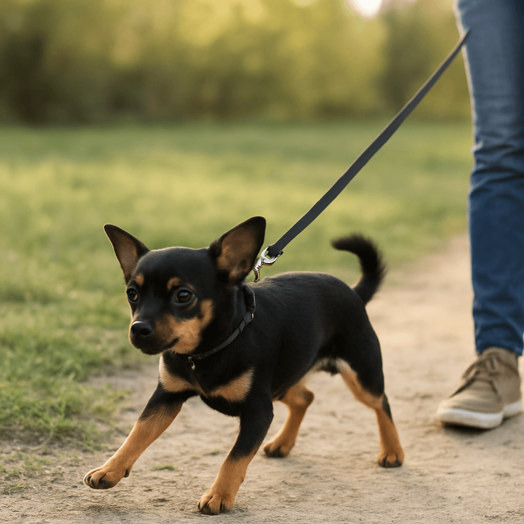 Petit chien qui tire en laisse : méthode douce en 15 min/j