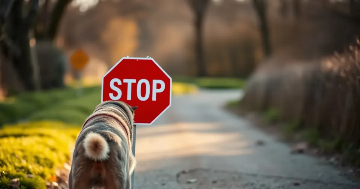 Stop en laisse : le réflexe simple qui évite le pire