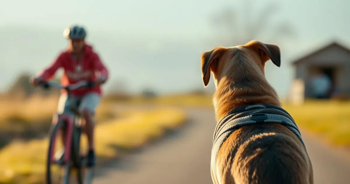 Berger qui poursuit vélos et joggeurs : stop en 5 étapes