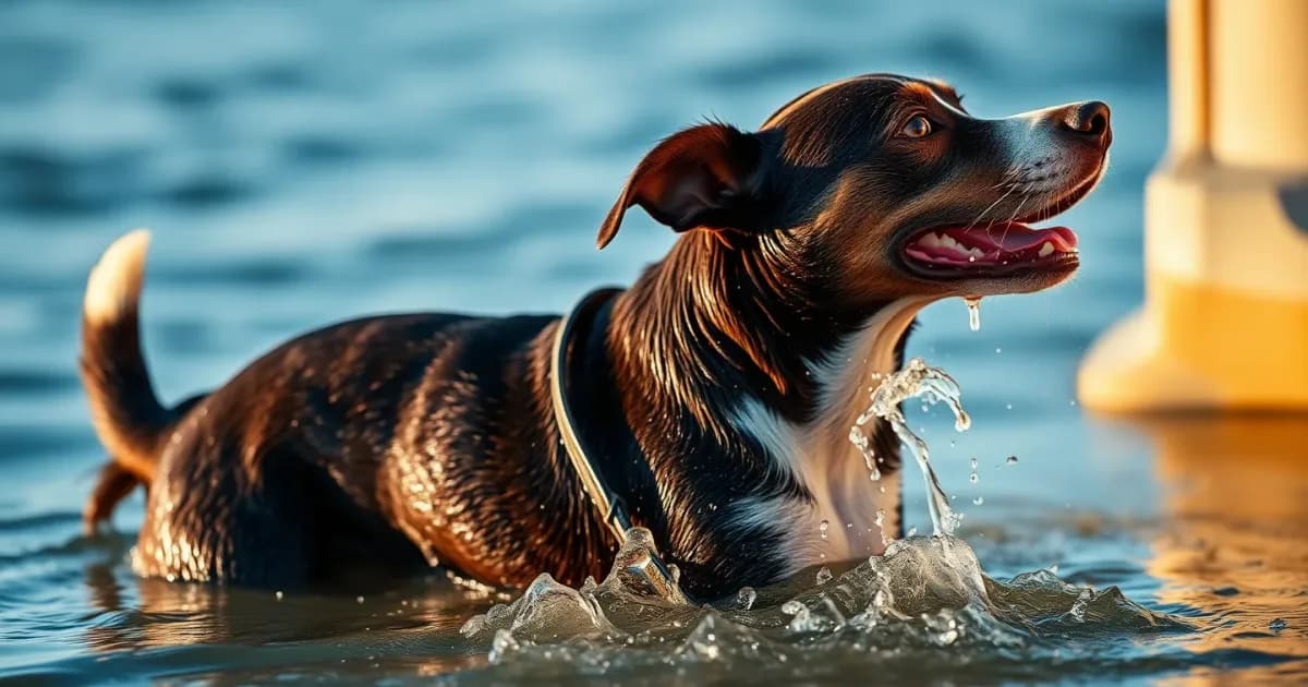 Après la mer : bien rincer ton chien sans irriter sa peau